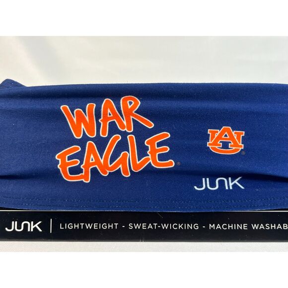 NWT JUNK Big Bang Lite Auburn University War Eagle Headband Fan Spirit Football - Picture 2 of 4